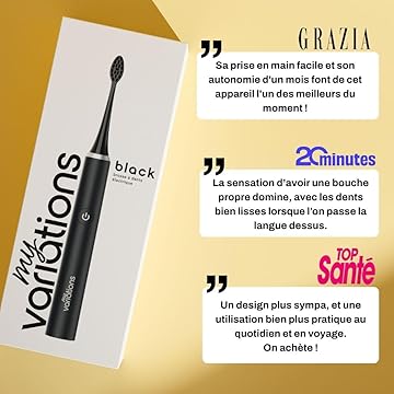 Brosse à dent électrique rechargeable