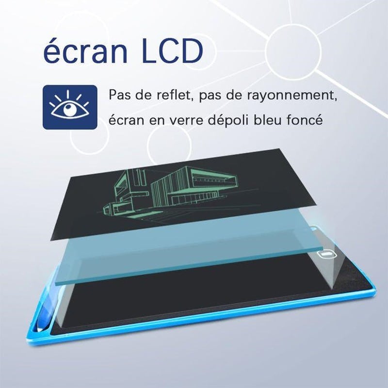 Ardoise Électronique – Écran LCD Numérique – Avec Stylet